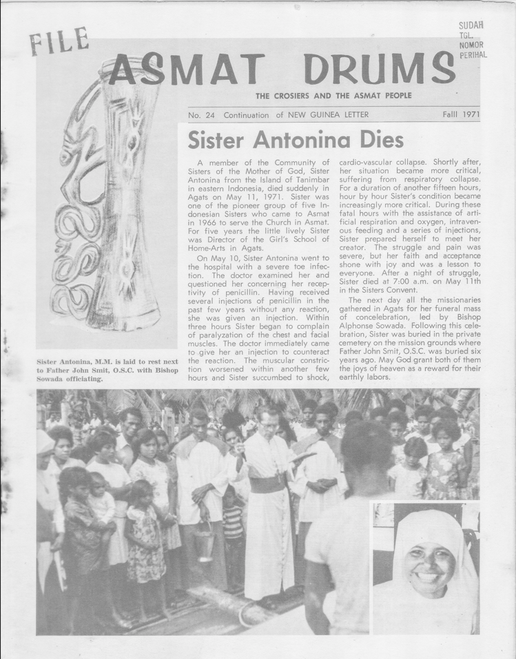 ASMAT DRUMS No. 24 Fall 1971