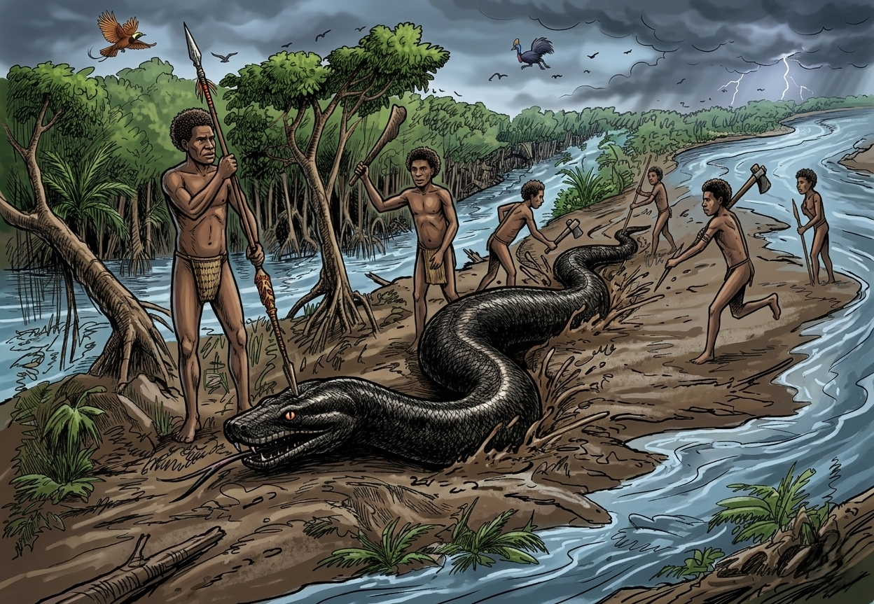 Terjadinya Sungai Siretsj